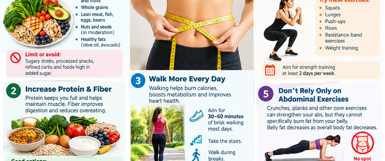 Ways to Lose Belly Fat