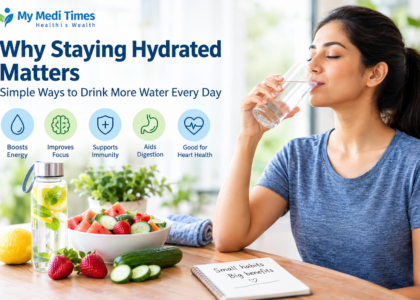 Why Staying Hydrated Matters: Simple Ways to Drink More Water Every Day